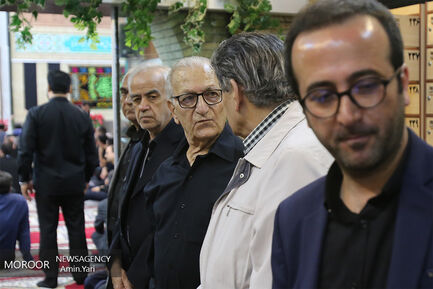 مراسم ختم حسین عرفانی