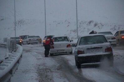 آخرین وضعیت جوی جاده های کشور در ۲۹ دی