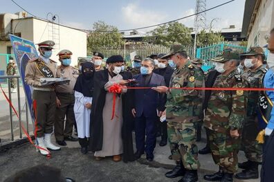 بخش اختصاصی بیماران کرونایی داروخانه ۲۹ فروردین ارتش افتتاح شد