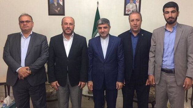 دیدار و رایزنی سفیر ایران در لبنان با نماینده حماس در این کشور