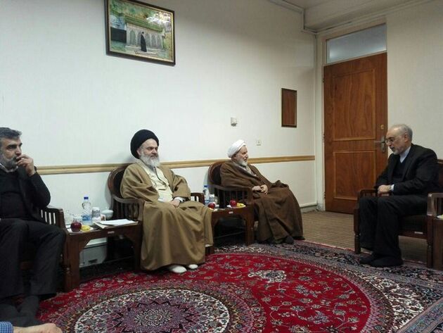 دیدار صالحی با آیت‌الله یزدی