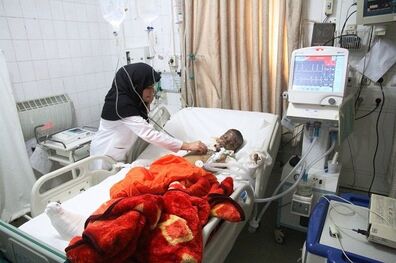 نجات زن 21 ساله دارای سوختگی از مرگ حتمی