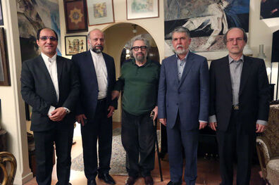 وزیر فرهنگ و ارشاد اسلامی به دیدار مسعود کیمیایی رفت