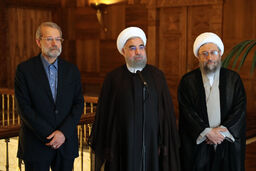 سخنرانی سران قوا در مراسم تحلیف روحانی