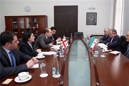 سفیر جدید ایران رونوشت استوارنامه خود را تقدیم وزیر خارجه گرجستان کرد