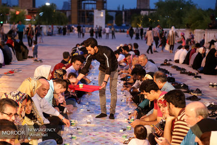پنجمین جشنواره باغ رمضان در بوستان آب و آتش تهران
