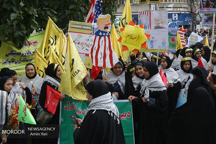 راهپیمایی روز ۱۳ آبان ۱۳۹۸ در تهران 