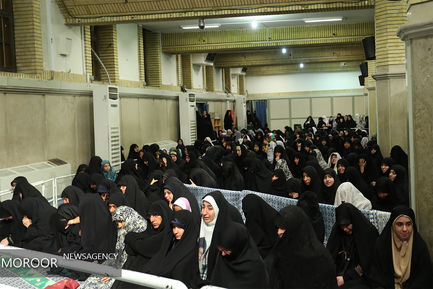 دومین روز مراسم سوگواری امام علی (ع) با حضور مقام معظم رهبری