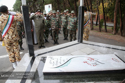 بازدید فرمانده نیروی زمینی ارتش از آموزشگاه ۰۱ شهدای وظیفه