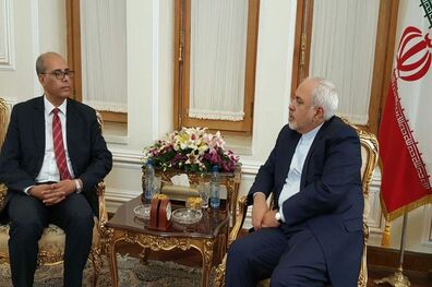 بعد از 8 سال سفیر جدید مراکش در تهران، استوار نامه خود را تقدیم ظریف کرد