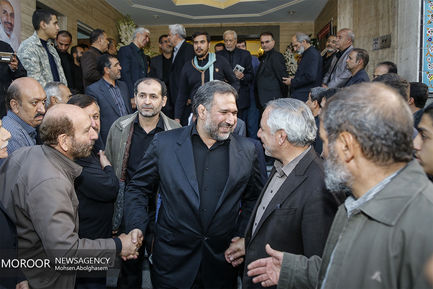 مراسم ختم برادر محمود احمدی نژاد