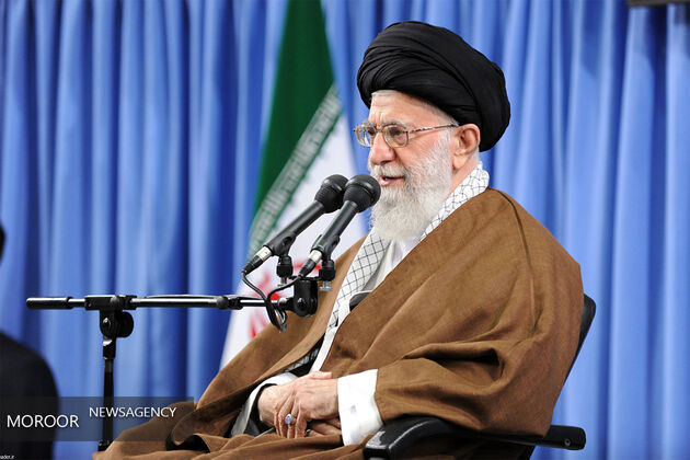 روحانی با رهبر معظم انقلاب دیدار کرد
