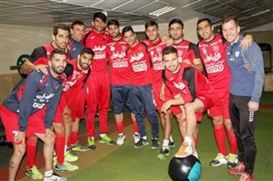 تمرین پرسپولیس تحت تاثیر قهرمانی زودهنگام
