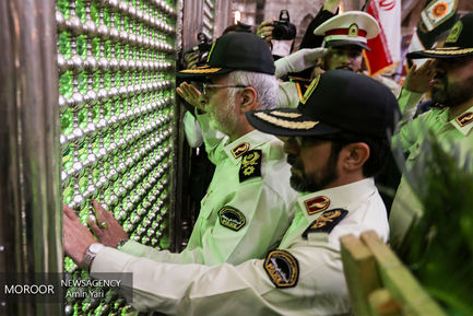 تجدید میثاق فرماندهان نیروی انتطامی با آرمانهای امام (ره)