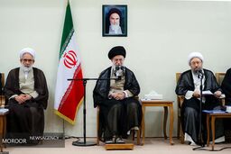 دیدار رئیس و مسئولان قوه قضائیه با رهبر معظم انقلاب اسلامی