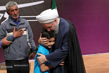 دیدار حسن روحانی با فعالان ستادهای انتخاباتی