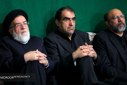 مراسم عزاداری اربعین حسینی با حضور هیئت‌های دانشجویی در حسینیه امام خمینی