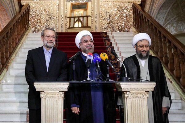 گفتگوی سران قوا درباره تحریم‌های اخیر آمریکا