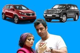 این دو زوج هنرمند چه ماشینی سوار می‌شوند؟
