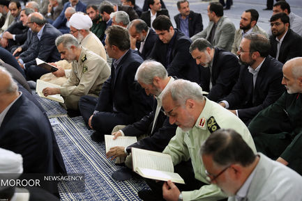 دیدار مسئولان نظام با مقام معظم رهبری