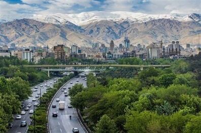 کیفیت هوای تهران 11 اردیبهشت ۱۴۰۲ / شاخص کیفیت هوای تهران روی عدد58 و سالم است