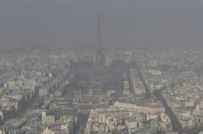 میزان آلودگی هوا در پاریس به وضعیت خطرناک رسید 
