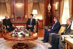 دیدار ایرج مسجدی با نیچروان بارزانی