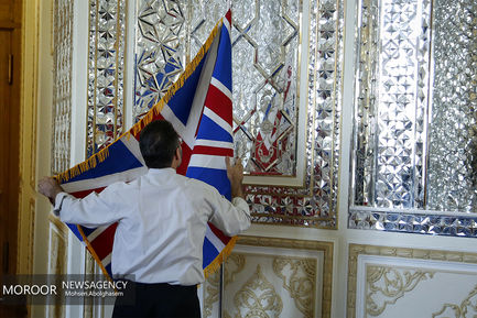 دیدار وزیر خارجه انگلیس با ظریف