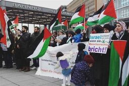 شماری از حامیان فلسطین در سوئد بازداشت شدند