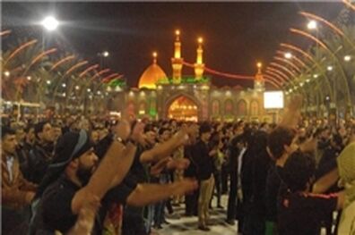 موکب کارکنان بانک ملی ایران پذیرای زائرین اربعین حسینی