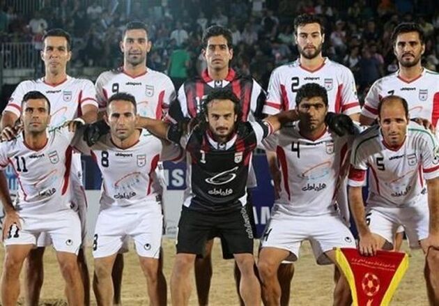 صعود مقتدرانه فوتبال ساحلی ایران به رده دوم جهان