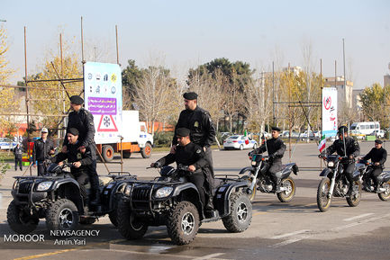 رزمایش طرح زمستانی تهران بزرگ