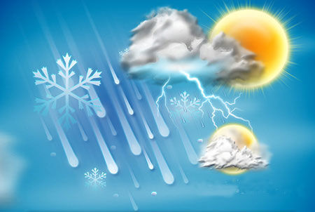 وزش باد نسبتا شدید همراه با خیزش گرد و خاک در برخی از مناطق کشور