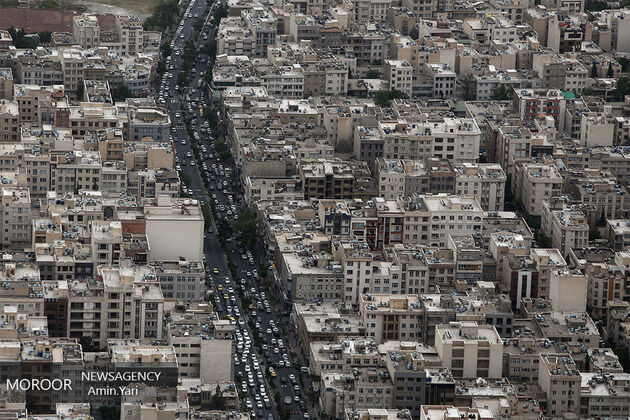 هوای پایتخت پس از بارش باران پاک شد