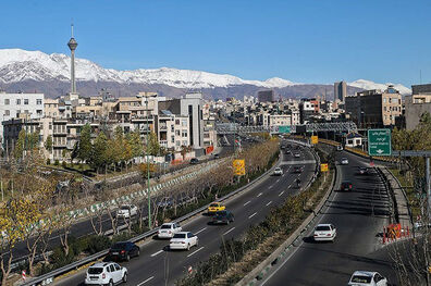 کیفیت هوای تهران ۵ اردیبهشت ۱۴۰۲ / شاخص کیفیت هوای تهران روی عدد ۷۰ و سالم است