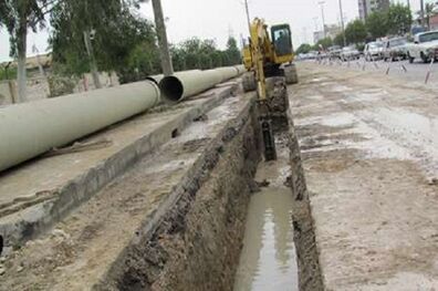 روستاهای اقماری حاشیه یاسوج به شبکه فاضلاب متصل می شوند