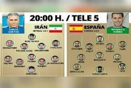 ترکیب ایران و اسپانیا از نظر نشریه اسپانیایی موندو دپورتیوو