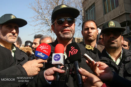 بازسازی صحنه جرم متهم تخریب اموال شهروندان