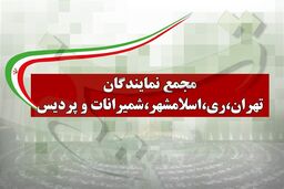 در حاشیه افتتاح دفتر مجمع نمایندگان تهران صورت گرفت