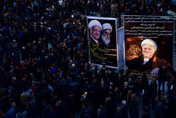 مراسم بزرگداشت آیت الله هاشمی در بازار تهران برگزار شد