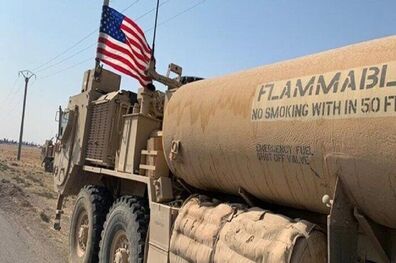 انتقال 55 تانکر نفت سوریه به عراق توسط آمریکایی ها