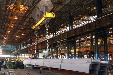 تیرآهن H30 برای اولین بار در کشور توسط ذوب آهن اصفهان تولید شد