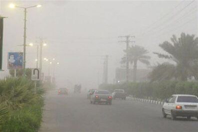 بر فراز ۶ استان چترگرد و غبار  