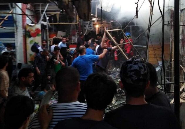 انفجار در بازار شهرک صدر بغداد ۲۹ کشته و ۴۷ زخمی برجای گذاشت