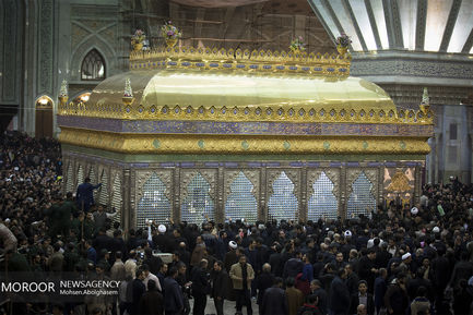 تدفین پیکیر آیت الله هاشمی رفسنجانی در مرقد امام خمینی (ره)