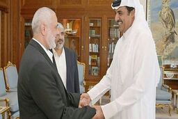 مقامات حماس از امیر قطر تقدیر کردند