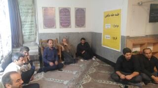 برگزاری جلسه آموزشی حلقه صالحین در ناحیه یک 