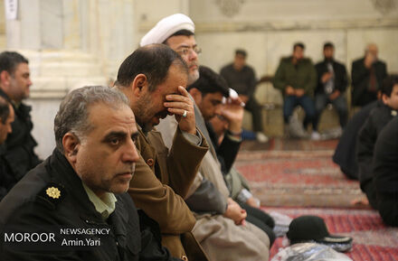 مراسم ختم شهدای حافظ امنیت ناجا