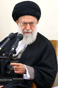 دیدار نخبگان و دانشجویان بسیجی مدال‌آور دانشگاه صنعتی شریف با مقام معظم رهبری
