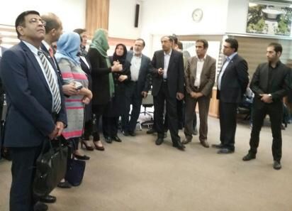 وزیر محیط زیست هلند  از تصفیه خانه جلالیه در تهران بازدید کرد